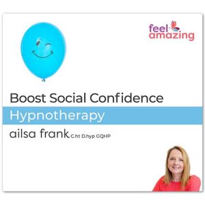 Boost Social Confidence - Hypnosis Download App by Ailsa Frank
