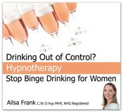 Stop binge drinking for women cd & mp3 by Ailsa frank